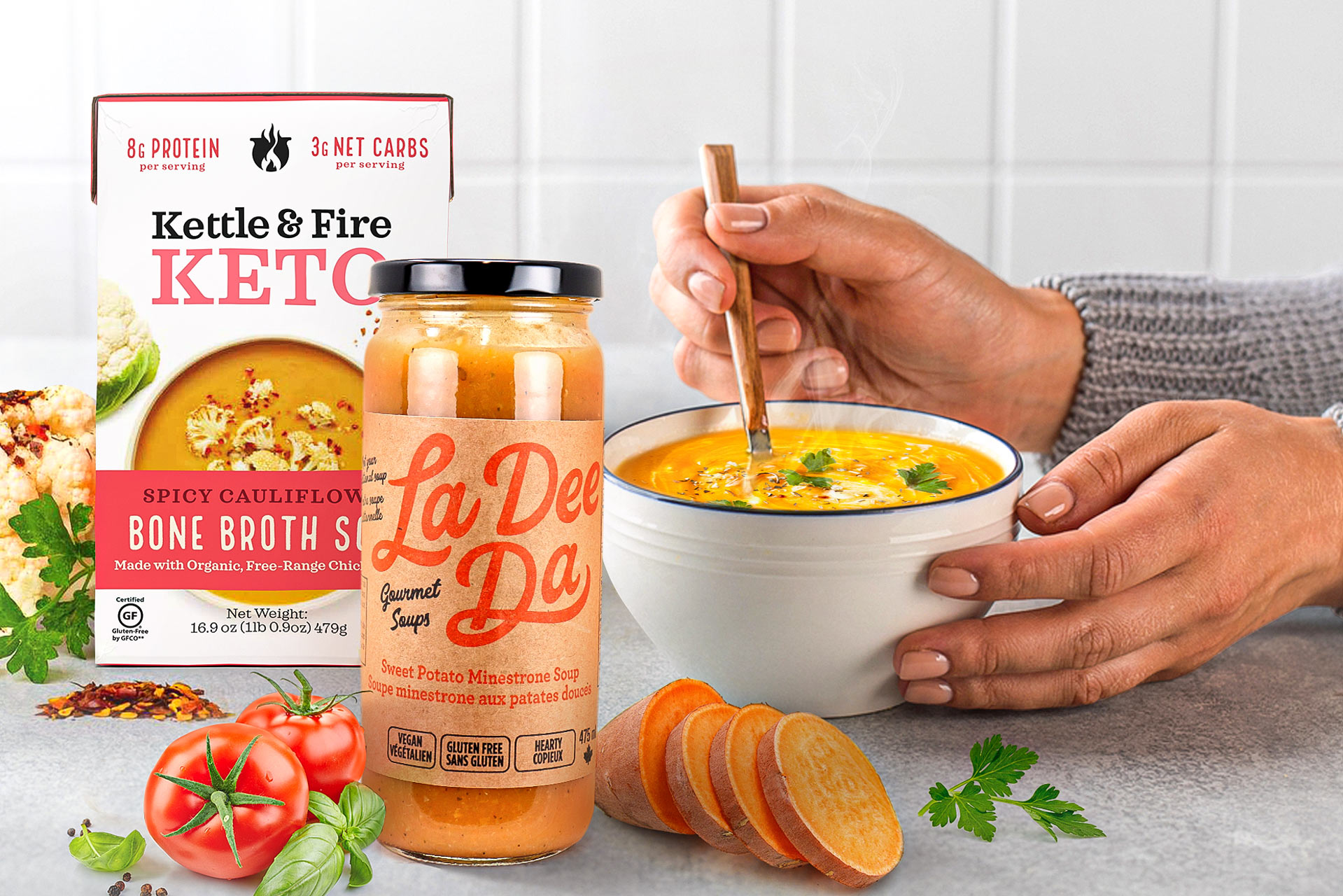 Soupe saines pour l'hiver