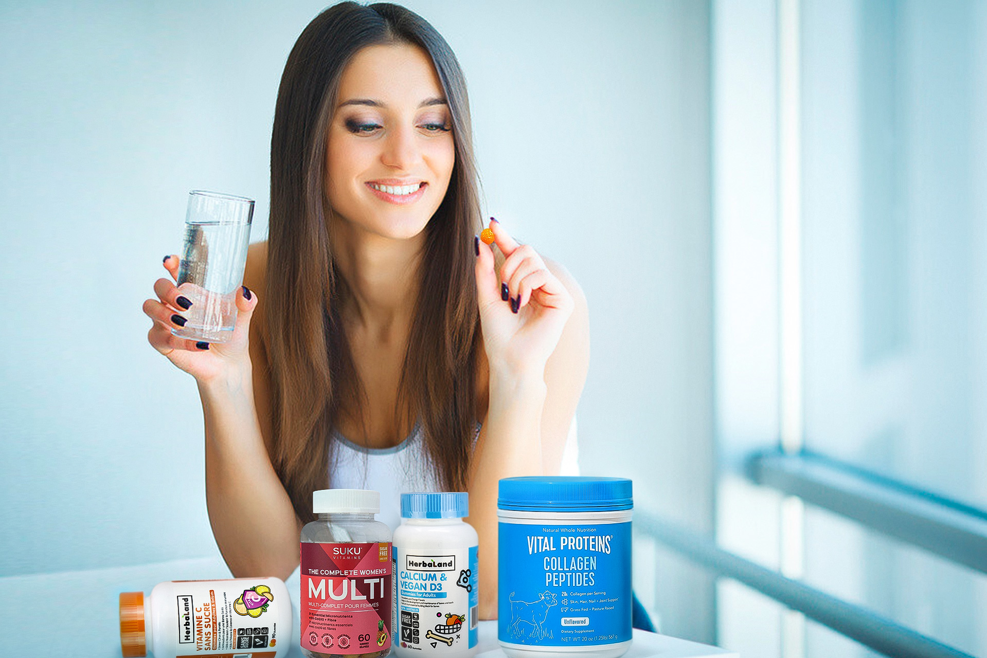 Les meilleures vitamines pour la croissance des cheveux.