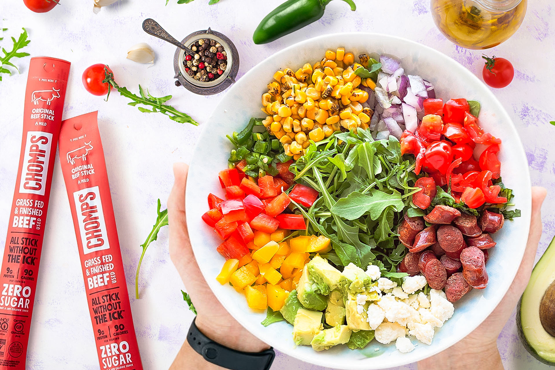 Salade Chomps Fiesta sans Gluten
