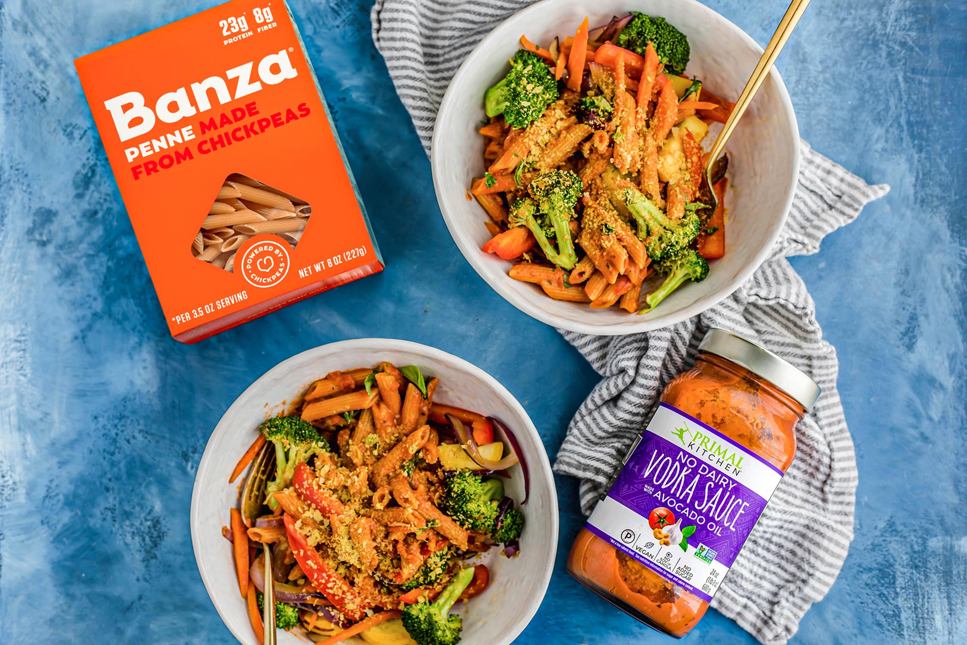 Pâtes Penne Alla Vodka