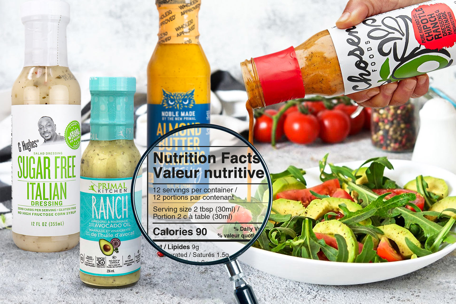 Les ingrédients insidieux qui gâchent vos sauces pour salades.