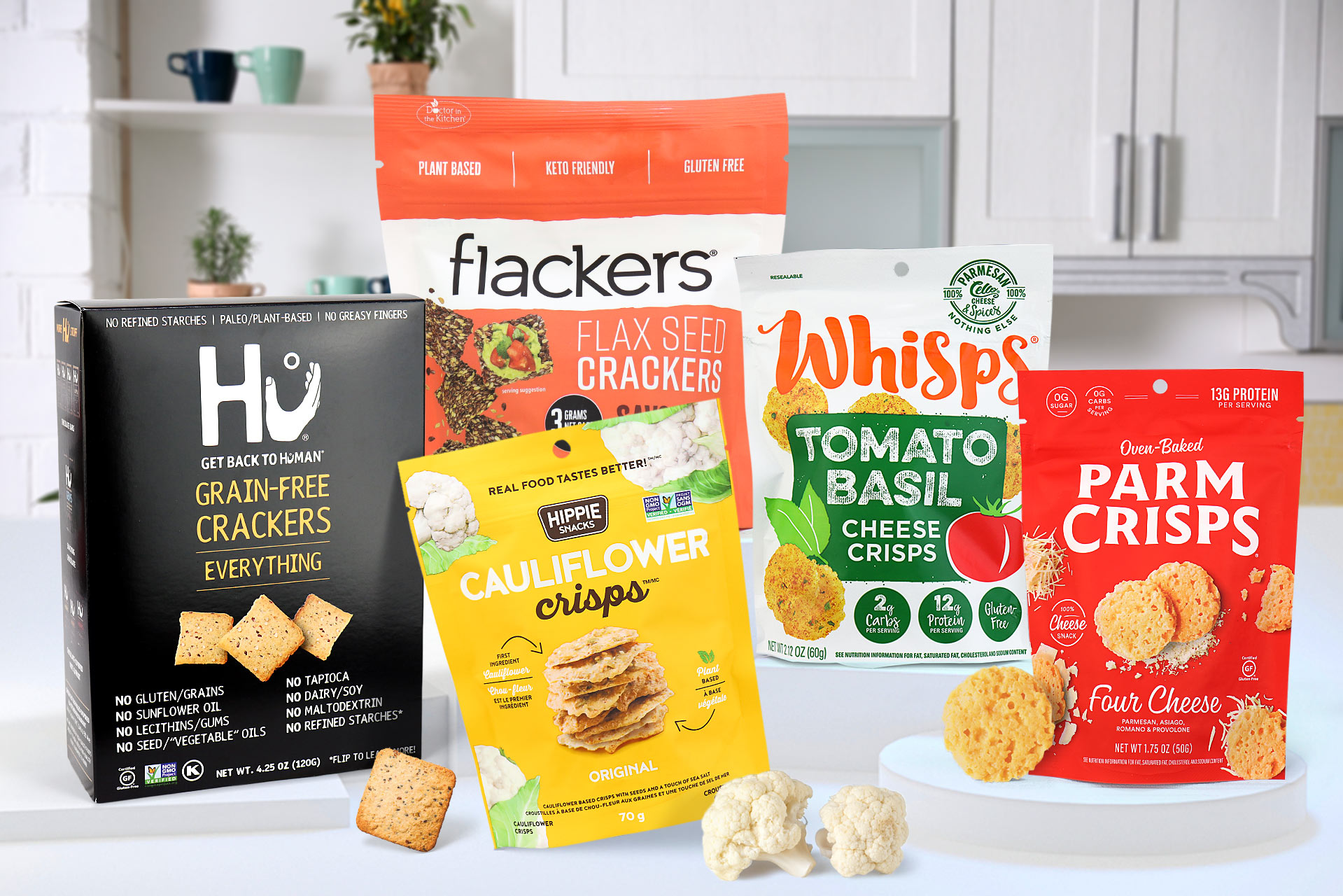 Les meilleurs crackers et croustilles Keto