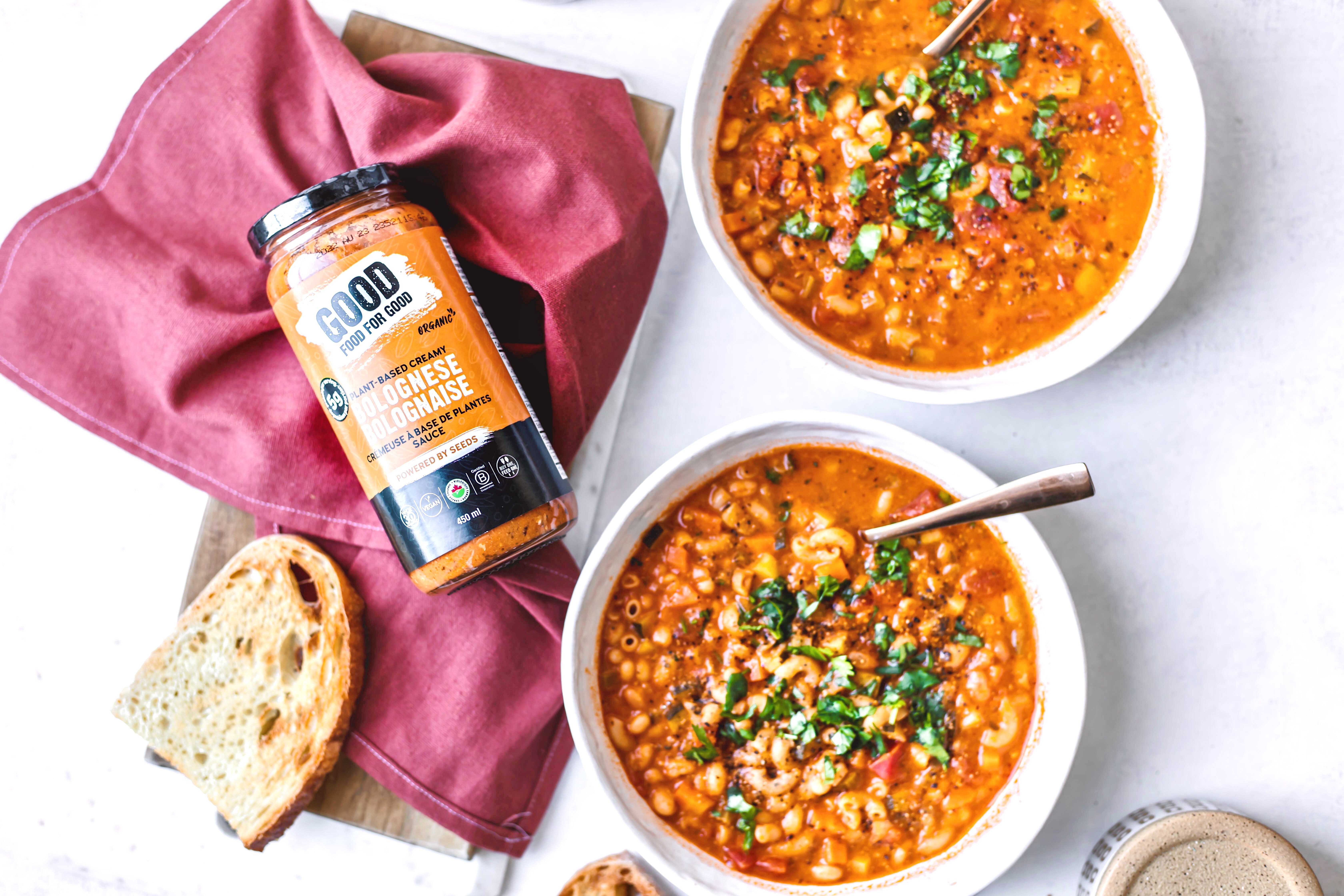 Soupe Minestrone Vegan Facile