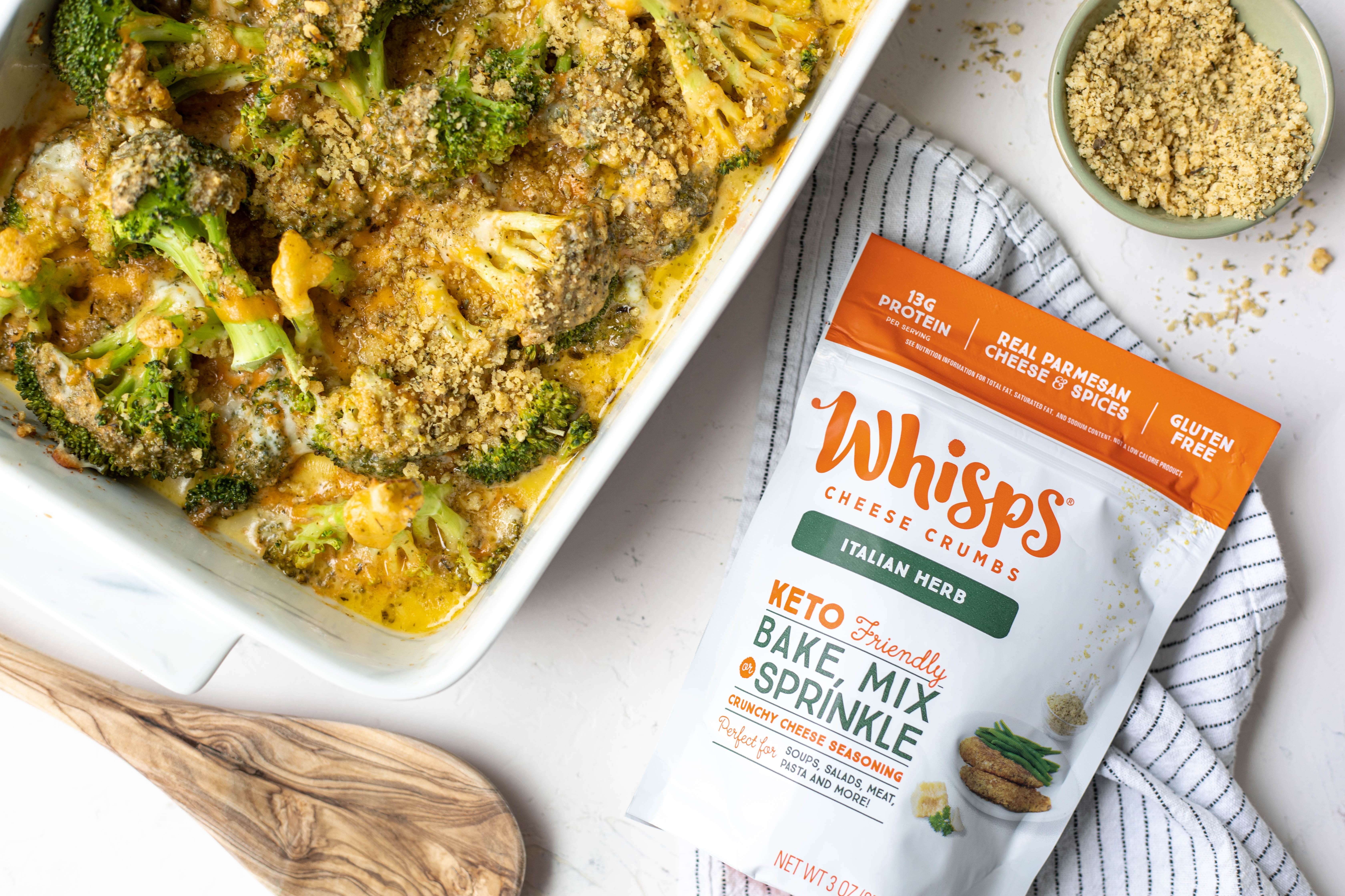 Gratin au Brocoli-Fromage à Faible Teneur en Glucides