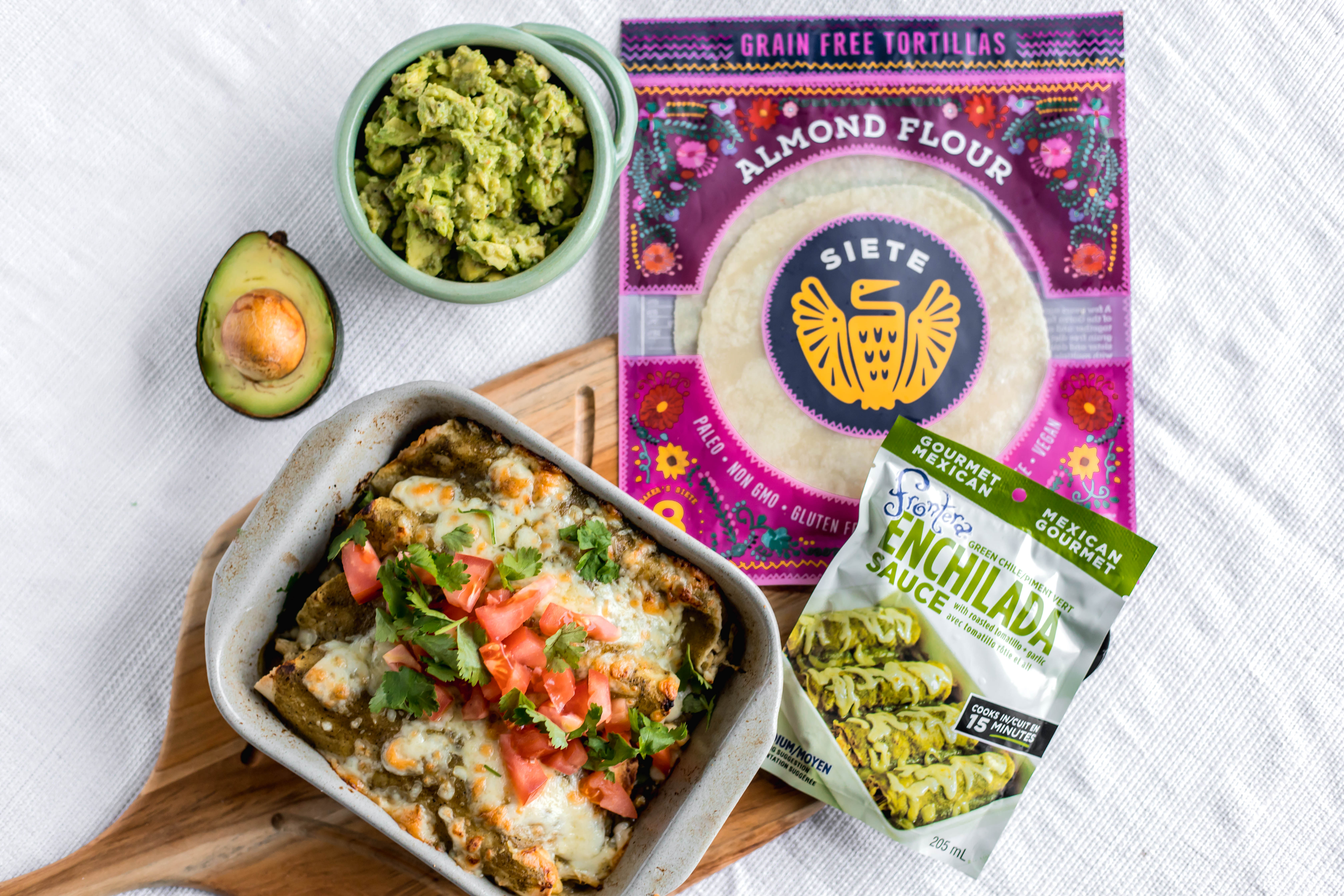 Enchiladas chicken fait maison pour 2 - Frontera