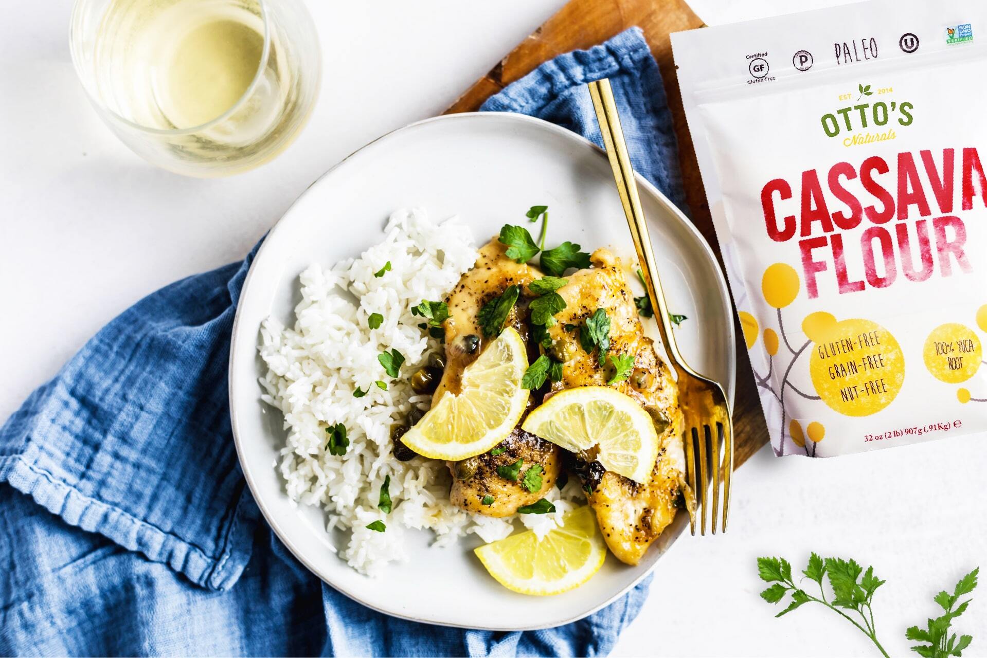 Poulet Piccata sans gluten