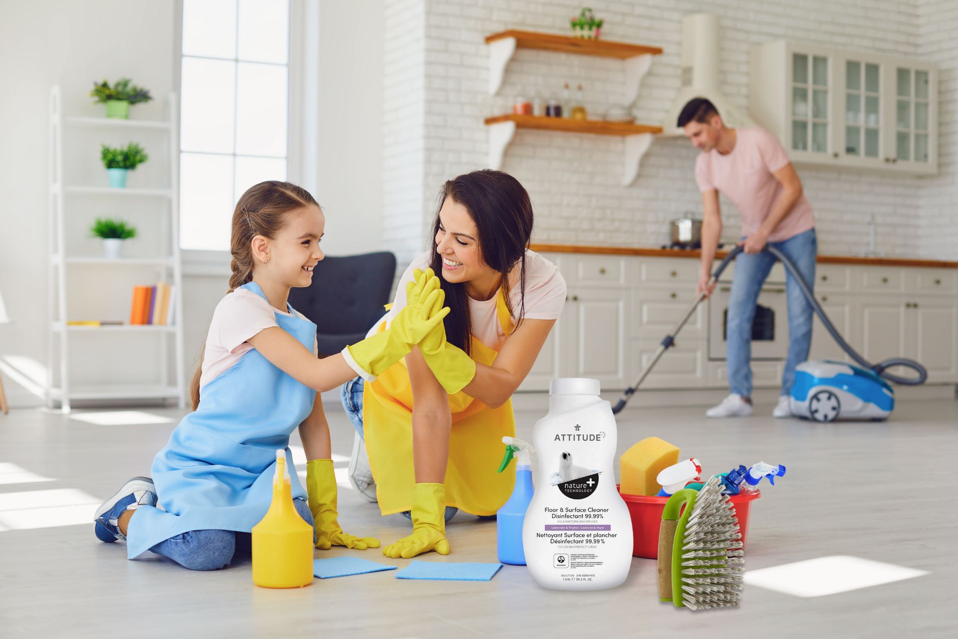 Comment faire pour impliquer vos enfants dans le nettoyage de la maison