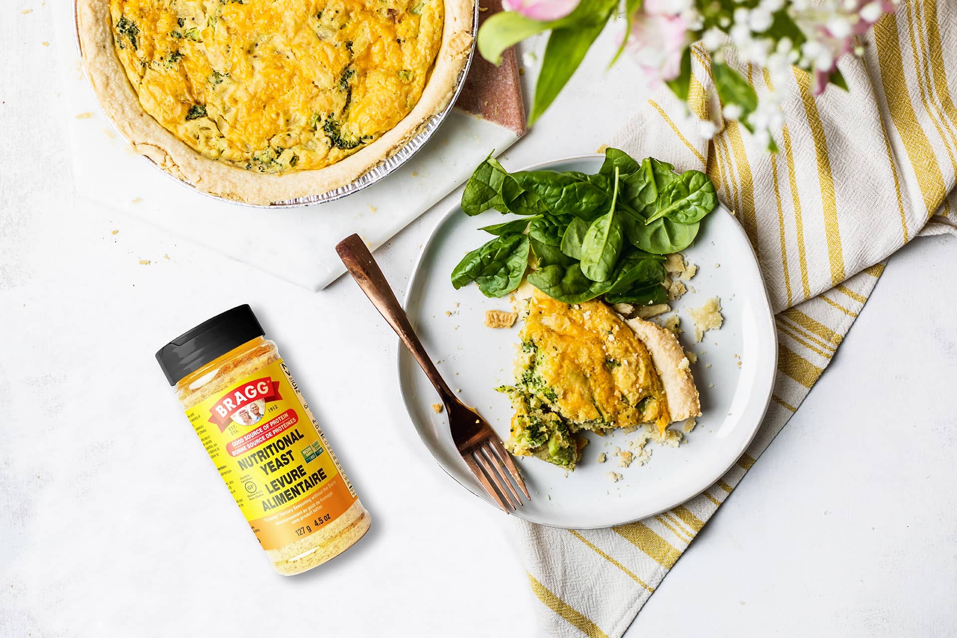 Quiche végane au Brocoli 