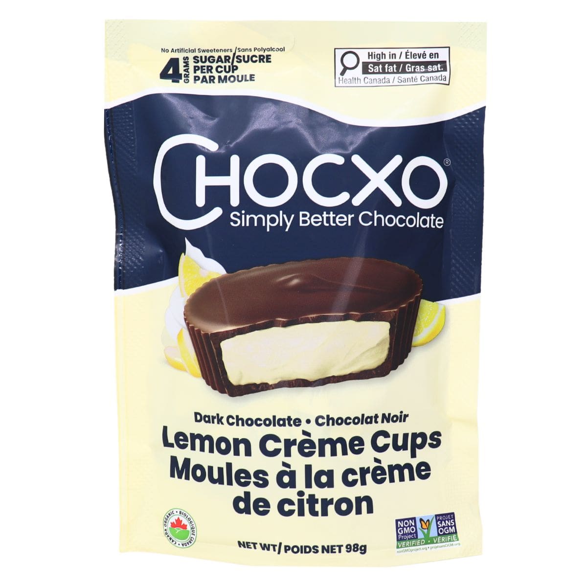 Dark Chocolate Lemon Creme