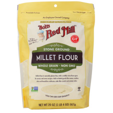 Front of Bob's Red Mill Stone Ground Millet Flour