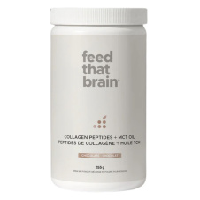 Front of Feed That Brain Grass-Fed Collagen + MCT Oil Chocolate