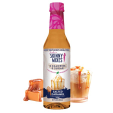 Front of Jordan's Skinny Syrups Sugar-Free Salted Caramel Coffee Syrup
