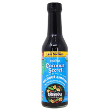 Front of Coconut Secret Organic Soy Sauce Subsitute