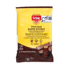 Schär Gluten-Free Twin Bar Chocolate Wafer, 3 Bars - Schar Canada, Schar Gluten Free Canada