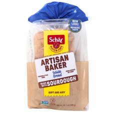 Front of Schär Gluten Free Artisan Baker White Bread - Gluten Free Bread Near Me - Easy Gluten Free Bread - Gluten Free White Bread