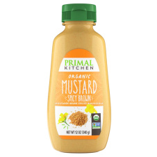 Moutarde brune épicée biologique Primal Kitchen, 340g