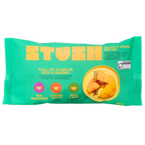 Stush Patties Lentille et Légumes, 115 g