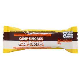 Barre protéinée moelleuse Barebells Camp S'mores, 55g