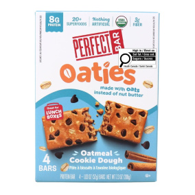 Perfect Bar Organic Oaties Cookie Dough, 4 Bars