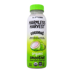 Smoothie biologique sans sucre ajouté à la noix de coco Harmless Harvest, 296 mL