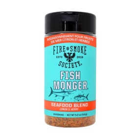 Fire & Smoke Fish Monger Seafood Seasoning Blend Lemon & Herbs, 147g