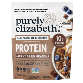 Purely Elizabeth Ancient Grain Protein Granola Dark Chocolate Blueberry, 227g