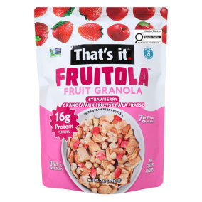 That’s It. Fruitola Gluten-Free Fruit Granola Strawberry, 198g