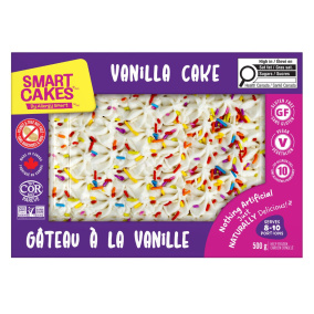 Allergy Smart Gluten-Free Smart Cakes Vanilla Cake, 500g