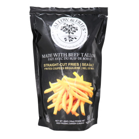 Tallow & Fries Beef Tallow Straight Cut Fries with Sea Salt Front