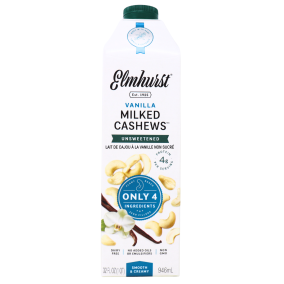 Elmhurst Unsweetened Vanilla Cashew Milk, 946ml