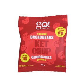 Go! Beanz High Protein Roasted Broadbeans Snack Sea Salt & Vinegar, 28g
