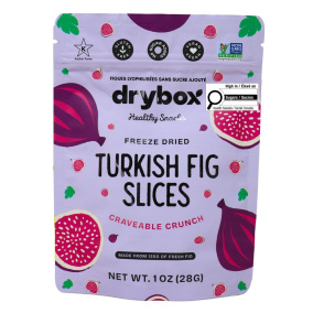 Drybox No Sugar Added Freeze Dried Fig Slices Front