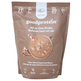 Good Protein Mélange de superaliments à base de plantes Tout-en-un au chocolat fudge, 880g