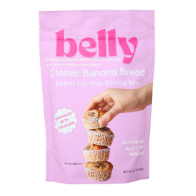 Belly Gluten-free Classic Banana Bread Better-For-You Baking Mix, 324 g 