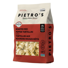 Tortellini aux poivrons rouges rôtis sans gluten de Pietro, 300g