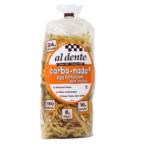 Al Dente High Protein Egg Fettuccine Front
