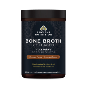 Ancient Nutrition Protéine de Collagène de Bouillon d'Os au Chocolat, 357g
