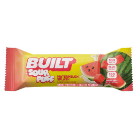 Built Bar Sour Puff Protein Bar Watermelon Splash, 41g