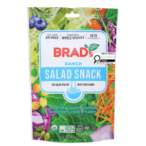Brad’s Plant Based Organic Salad Snack Ranch Front