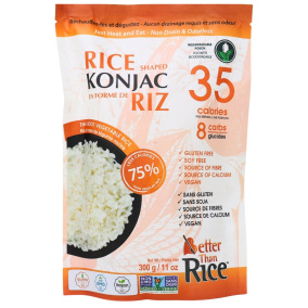 Mieux que les aliments Non Drain & Sans Odeur Konjac Riz en Forme, 300g 