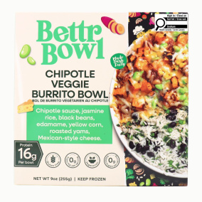 Bettr Bowl High-Protein Chipotle Veggie Burrito Bowl Canada Front