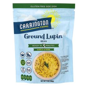 Carrington Farms Prêt-en-3-Minutes Lupin Broyé ail et herbes, 198g