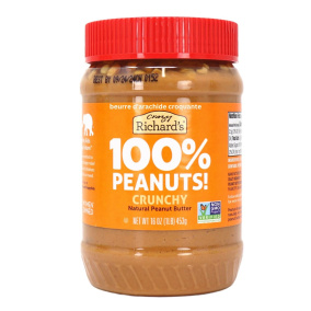 Beurre d’arachide croustillant Crazy Richard's, 453g