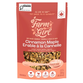 Farm Girl Grain-Free Granola Cinnamon Maple Front