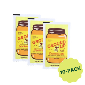Ground Up Squeeze Packs: Snickerdoodle Nut Butter Front

