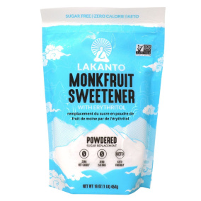 Lakanto Classic Poudre de Monkfruit 1:1 Substitut de Sucre, 454g