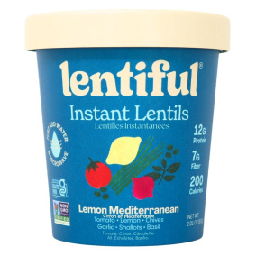 Lentiful Instant Lentils Lemon Mediterranean Front