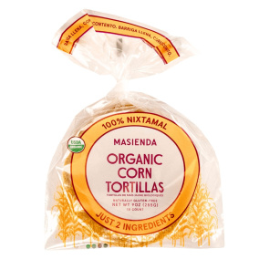 Masienda Organic 6” Tortillas Yellow Corn, 10 Tortillas