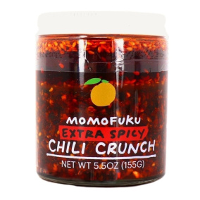 Huile de Chili épicée extra Momofuku Chili Crunch, 155g