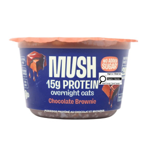 MUSH Protein Overnight Oats French Vanilla Front